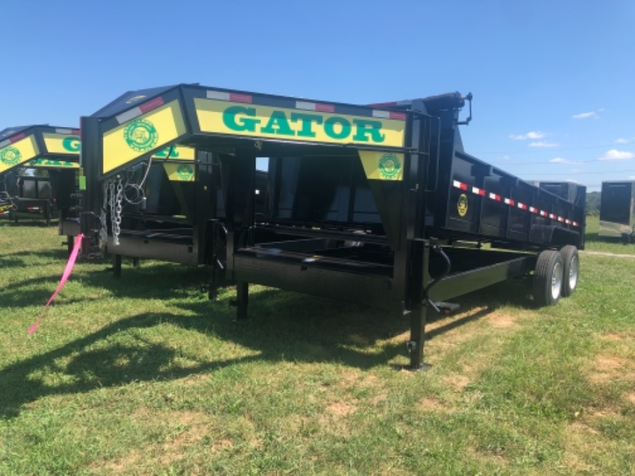 Gooseneck Dump Heavy Duty Trailer For Sale Gatormade Dump Trailers 