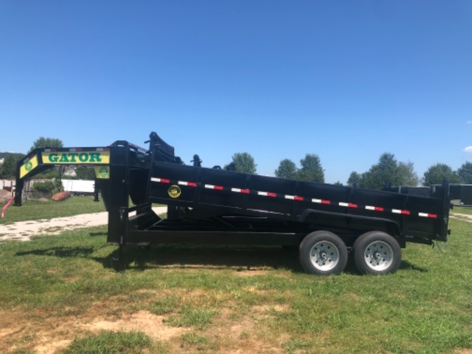 Gooseneck Dump Heavy Duty Trailer For Sale Gatormade Dump Trailers 