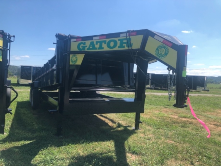 Gooseneck Dump Heavy Duty Trailer For Sale Gatormade Dump Trailers 