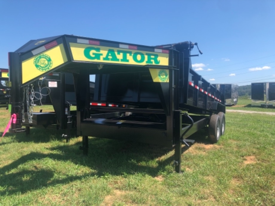 Dump Trailer Gooseneck 16ft 14k Gatormade Dump Trailers 