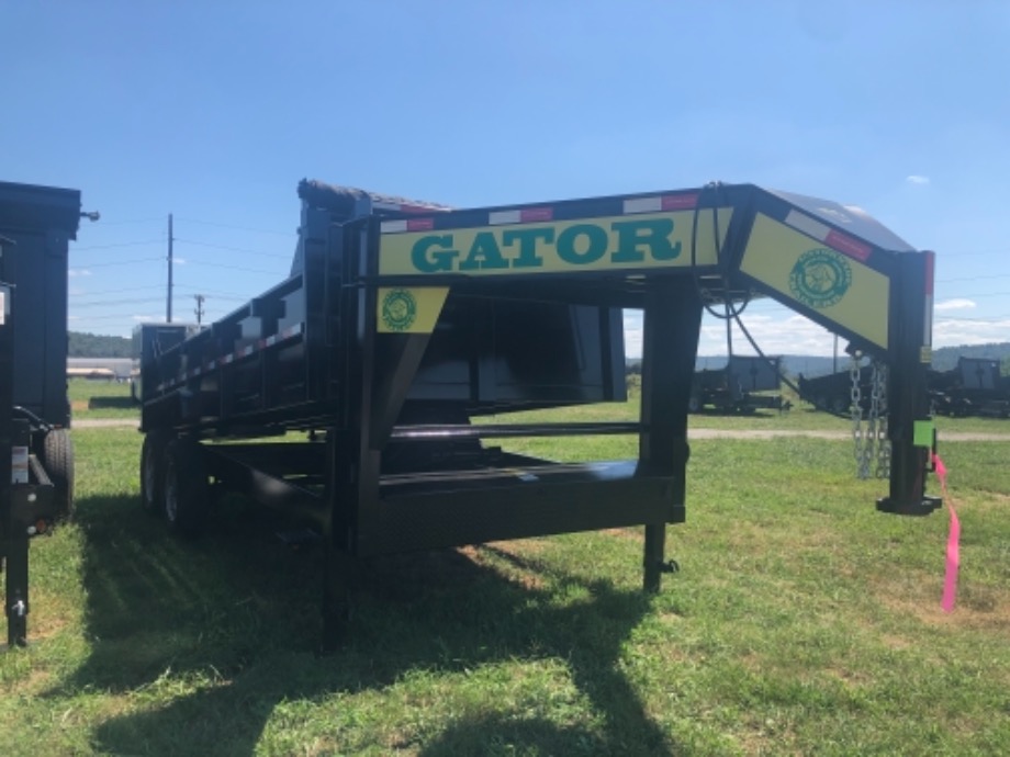 Dump Trailer Gooseneck 16ft 14k Gatormade Dump Trailers 