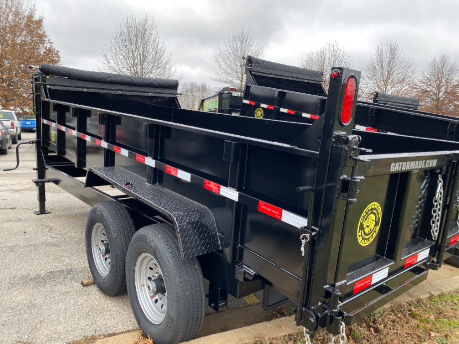 Dump Trailer Gooseneck 14000 GVW Gatormade Dump Trailers 