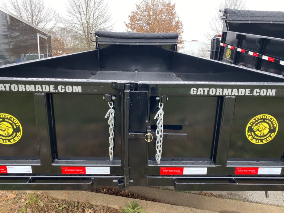 Dump Trailer Gooseneck 14000 GVW Gatormade Dump Trailers 