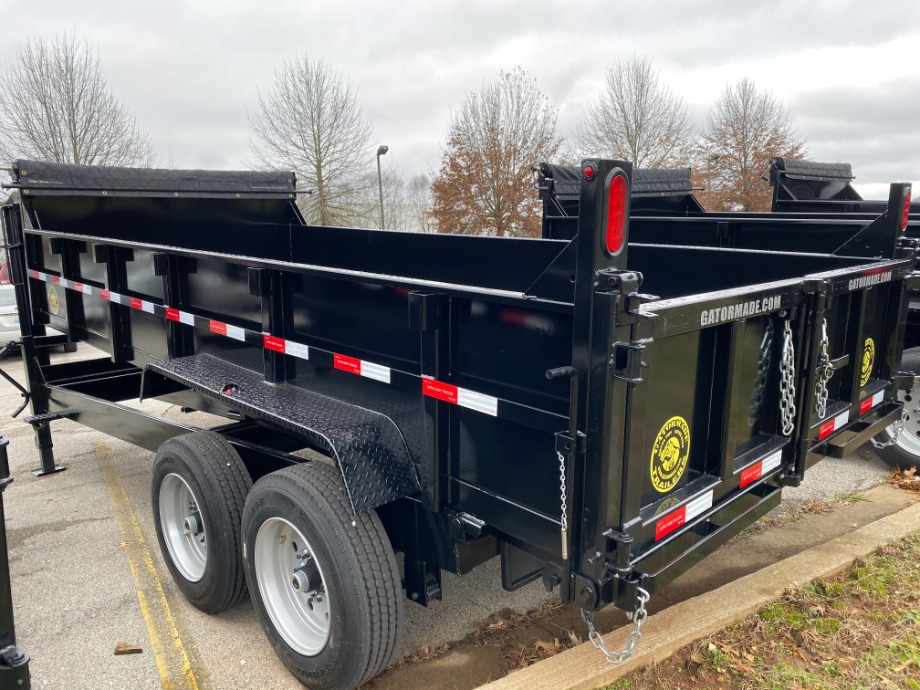 Dump Trailer Gooseneck 16000 lb GVWR Gatormade Dump Trailers 