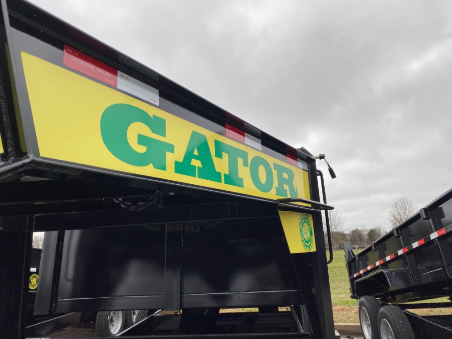 Dump Trailer Gooseneck 16000 lb GVWR Gatormade Dump Trailers 