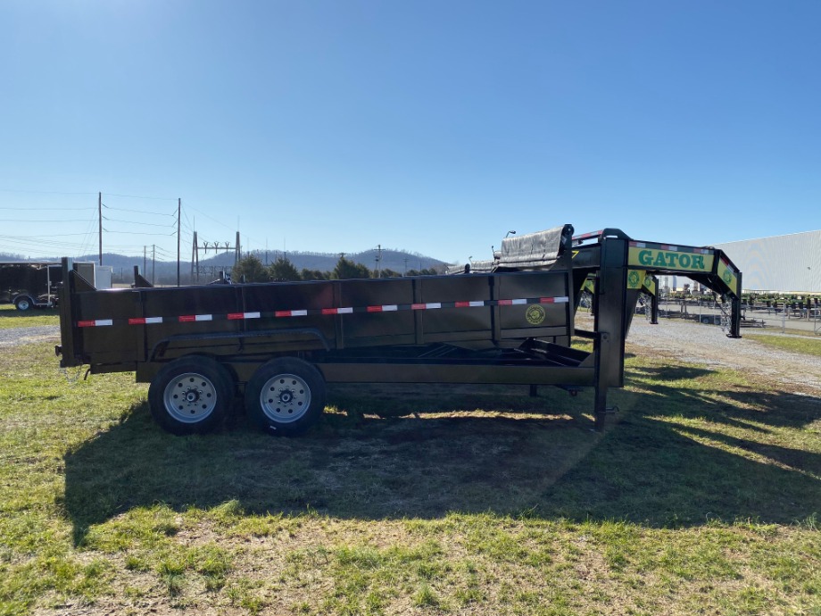 Dump Trailer 16ft 14000 pounds Gatormade Dump Trailers 