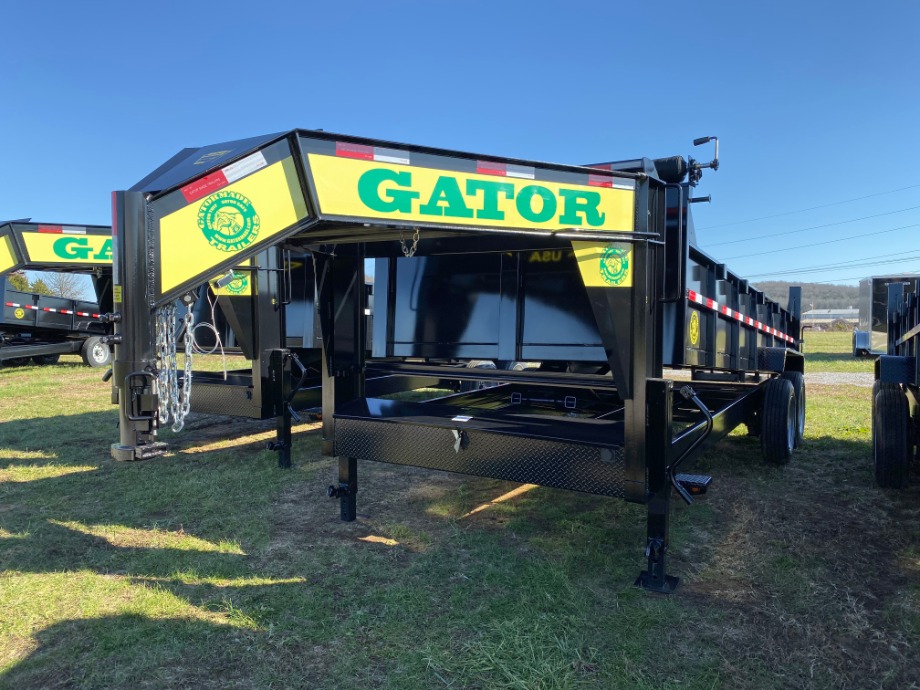 Dump Trailer 16ft Gooseneck 16k By Gator Gatormade Dump Trailers 