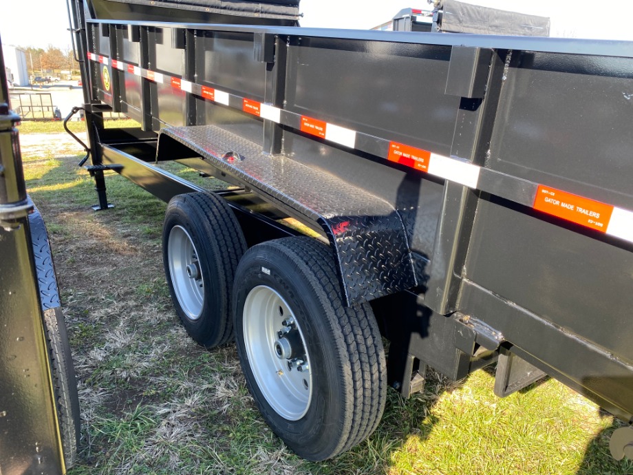 Dump Trailer 16ft Gooseneck 16k By Gator Gatormade Dump Trailers 