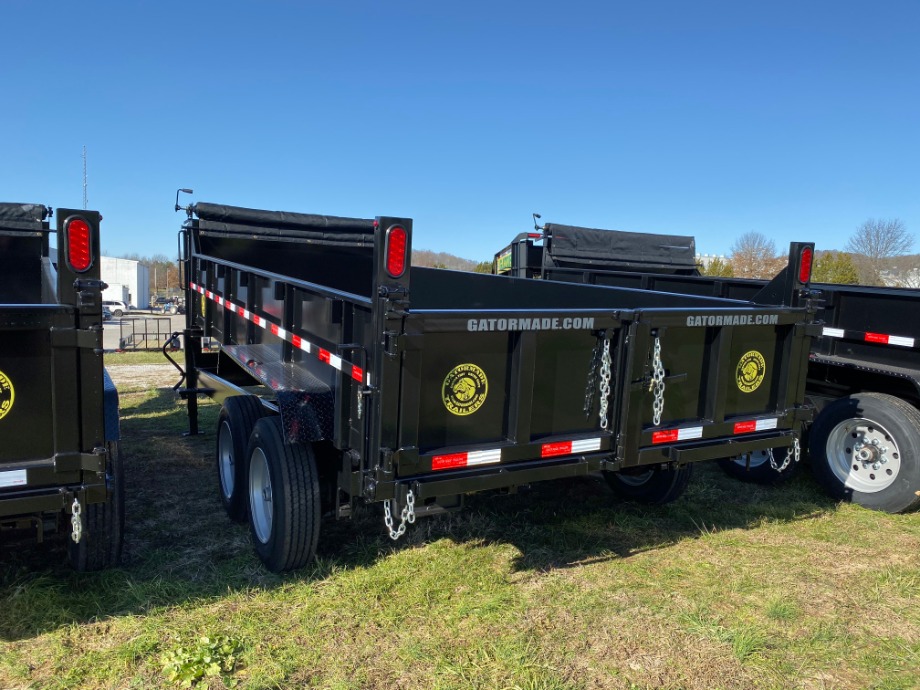 Dump Trailer 16ft Gooseneck 16k By Gator Gatormade Dump Trailers 