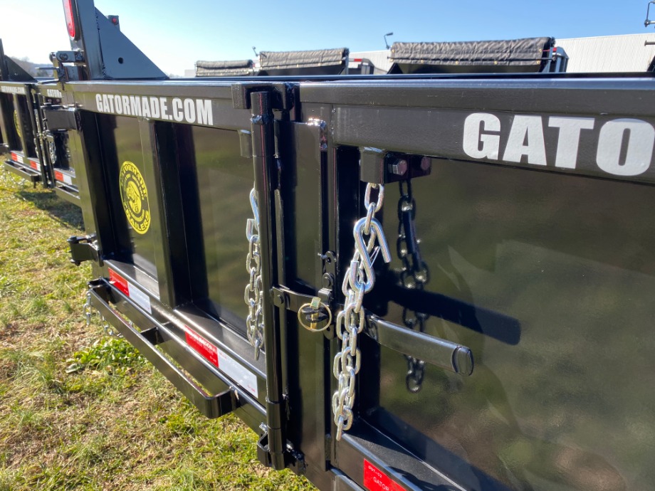 Dump Trailer 16ft Gooseneck 16k By Gator Gatormade Dump Trailers 