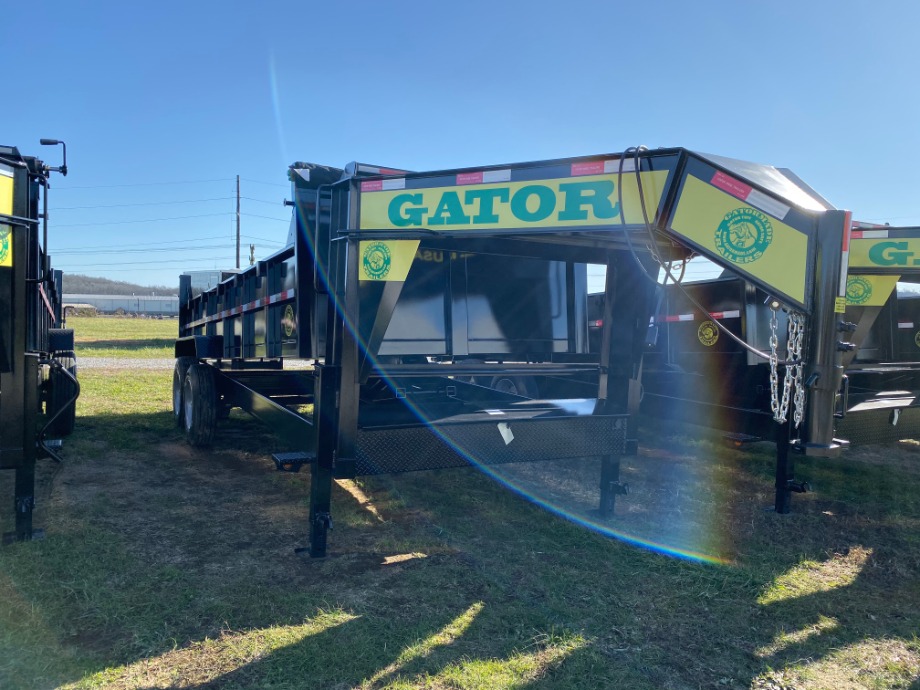 Dump Trailer 16ft Gooseneck 16k By Gator Gatormade Dump Trailers 