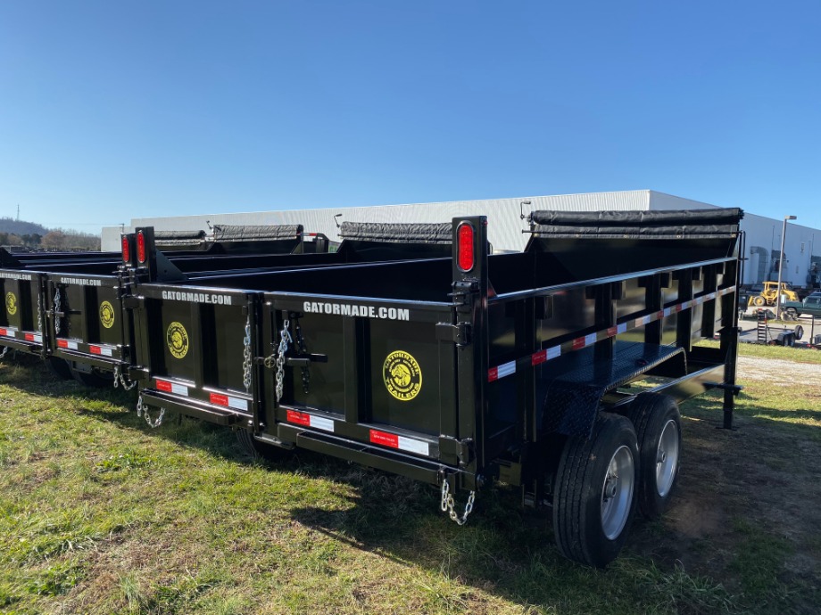 Dump Trailer 16ft Gooseneck 16k By Gator Gatormade Dump Trailers 