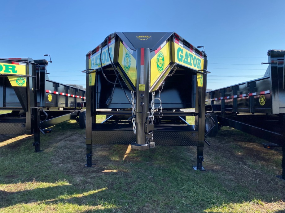 Dump Trailer 16ft Gooseneck 16k By Gator Gatormade Dump Trailers 