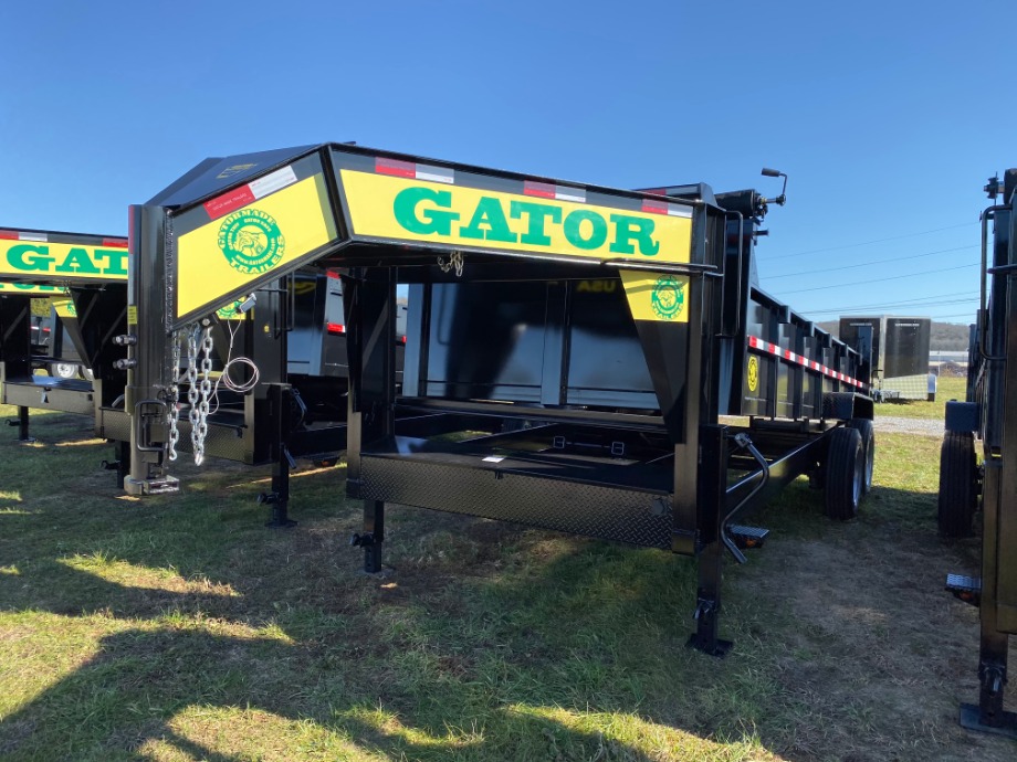 Dump Trailers Gooseneck 16000 GVWR By Gator Gatormade Dump Trailers 