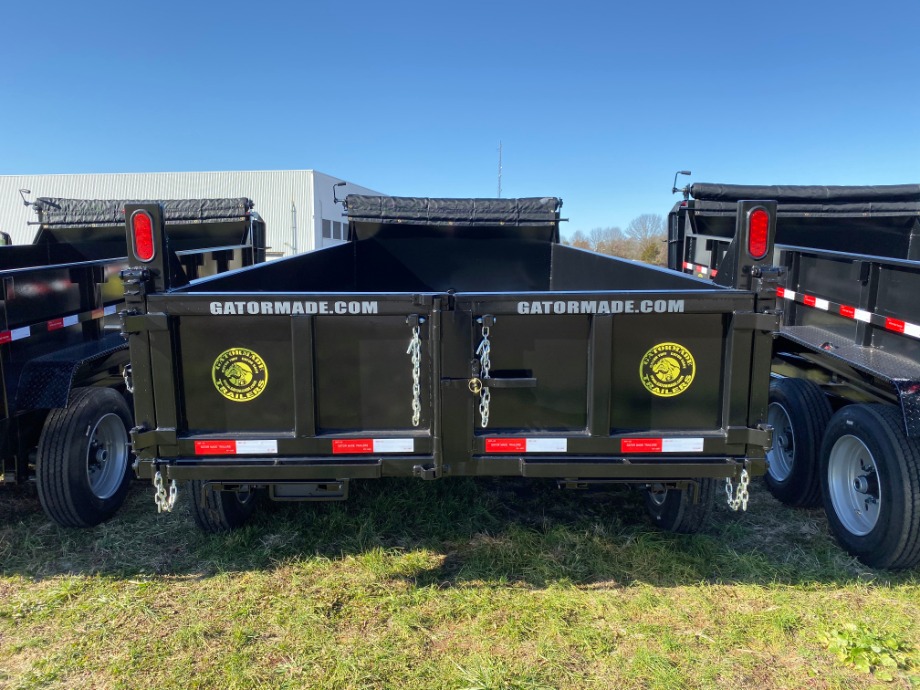 Dump Trailers Gooseneck 16000 GVWR By Gator Gatormade Dump Trailers 