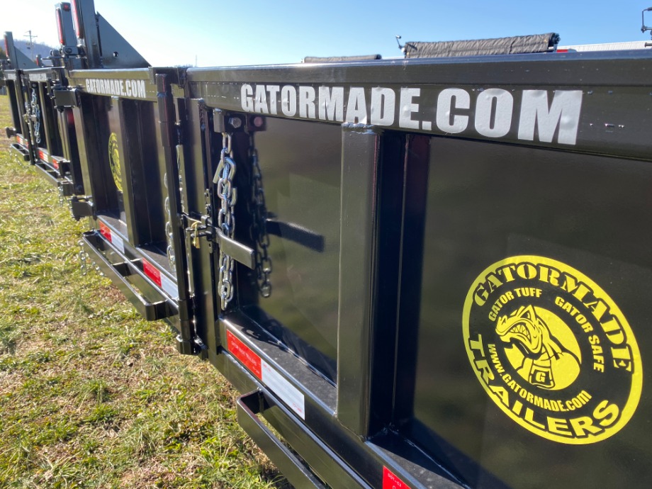 Dump Trailers Gooseneck 16000 GVWR By Gator Gatormade Dump Trailers 