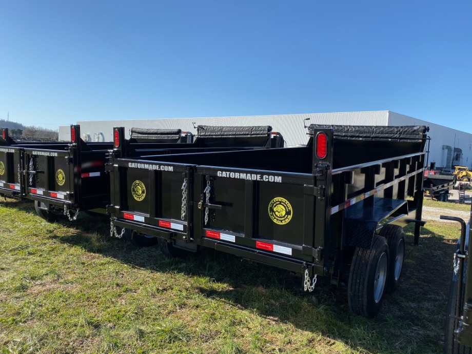 Dump Trailers Gooseneck 16000 GVWR By Gator Gatormade Dump Trailers 