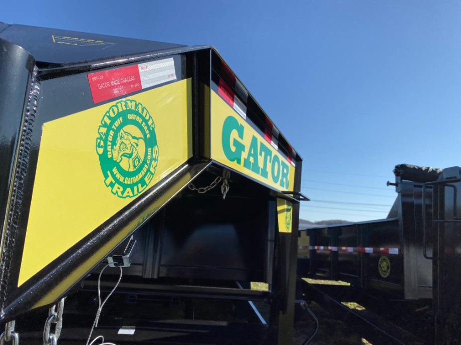 Dump Trailers Gooseneck 16000 GVWR By Gator Gatormade Dump Trailers 