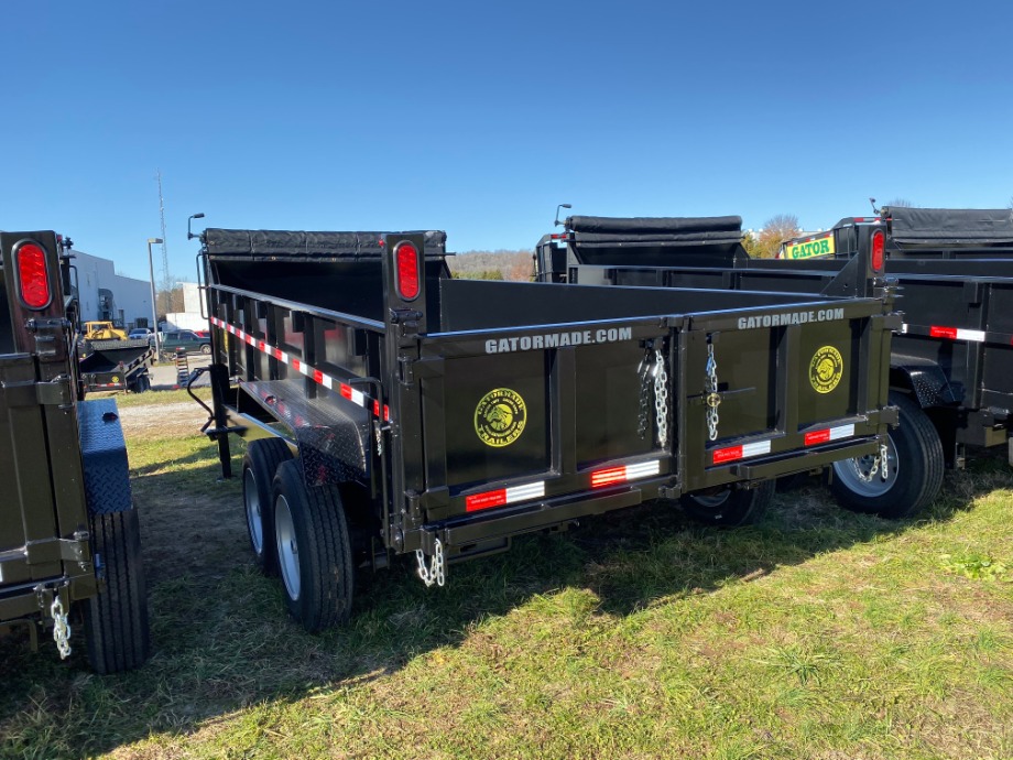 Dump Trailers Gooseneck 16000 GVWR By Gator Gatormade Dump Trailers 