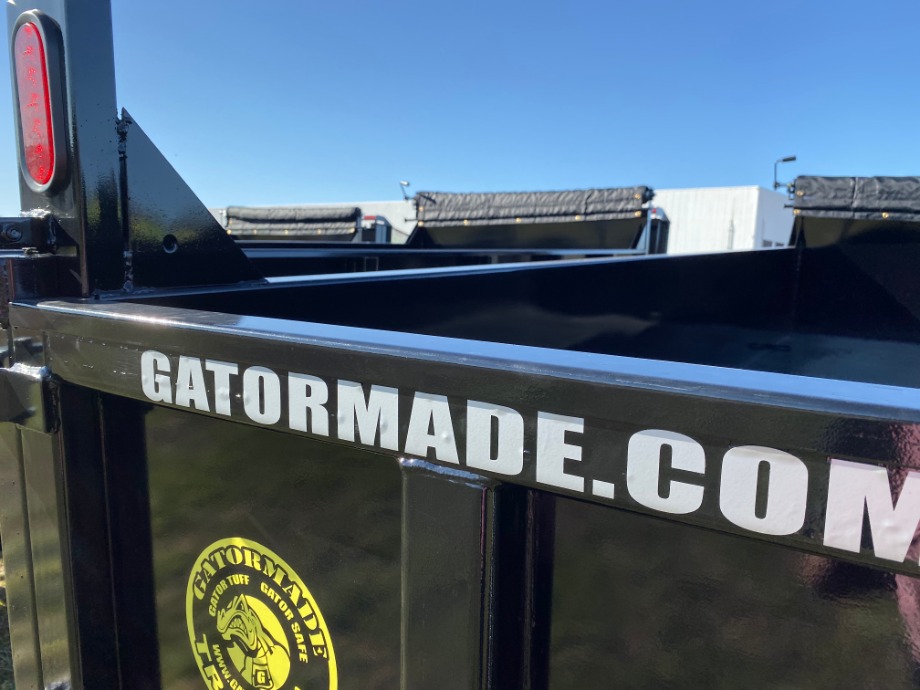 Dump Trailers Gooseneck 16000 GVWR By Gator Gatormade Dump Trailers 