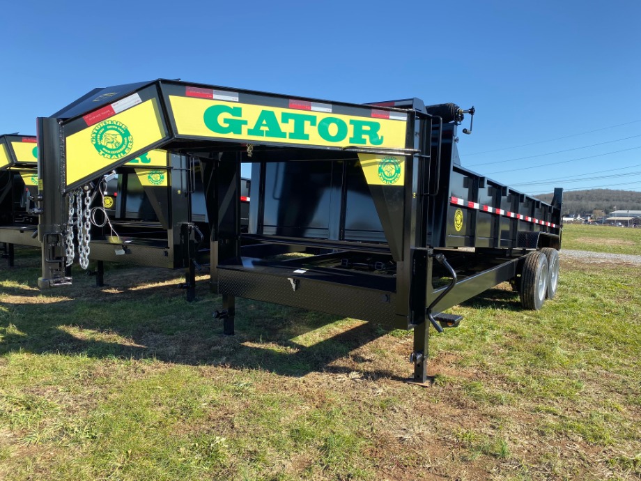 Dump Trailer 14ft 14k Gooseneck By Gator Gatormade Dump Trailers 