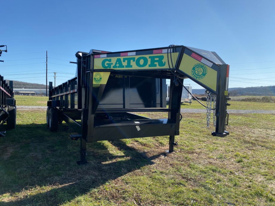 Dump Trailer 14ft 14k Gooseneck By Gator Gatormade Dump Trailers 