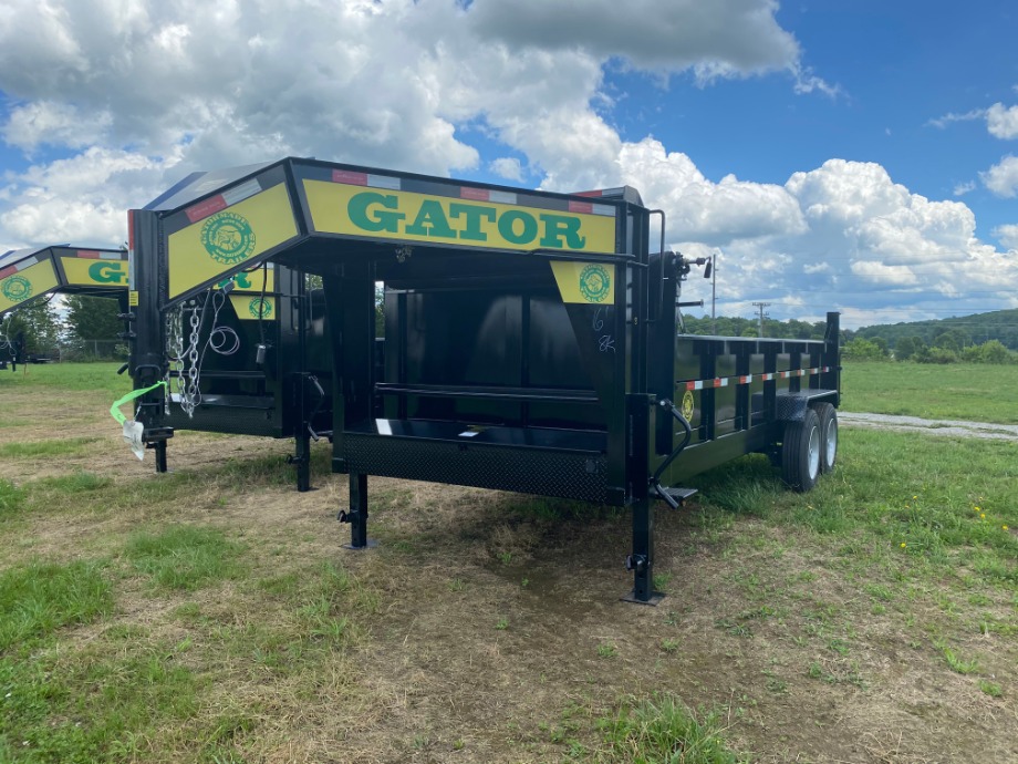 Dump Trailer Gooseneck By Gator Gatormade Dump Trailers 