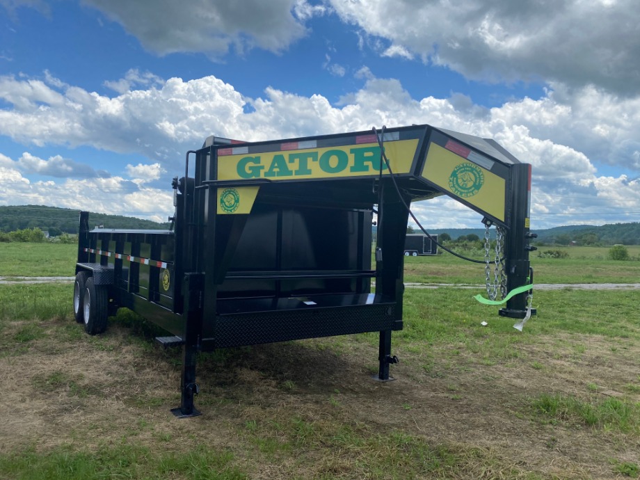 Dump Trailer Gooseneck By Gator Gatormade Dump Trailers 