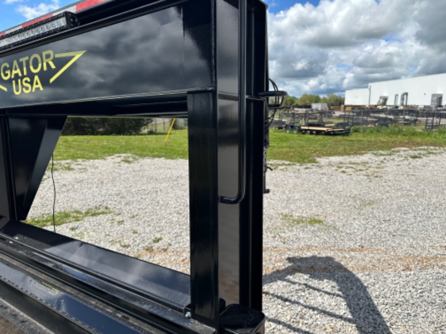 Dump trailer gooseneck  Gatormade Dump Trailers 