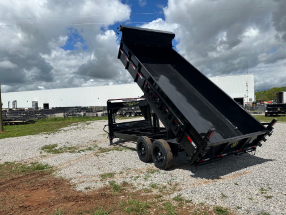 Dump trailer gooseneck  Gatormade Dump Trailers 