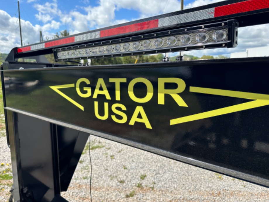 Dump trailer gooseneck  Gatormade Dump Trailers 