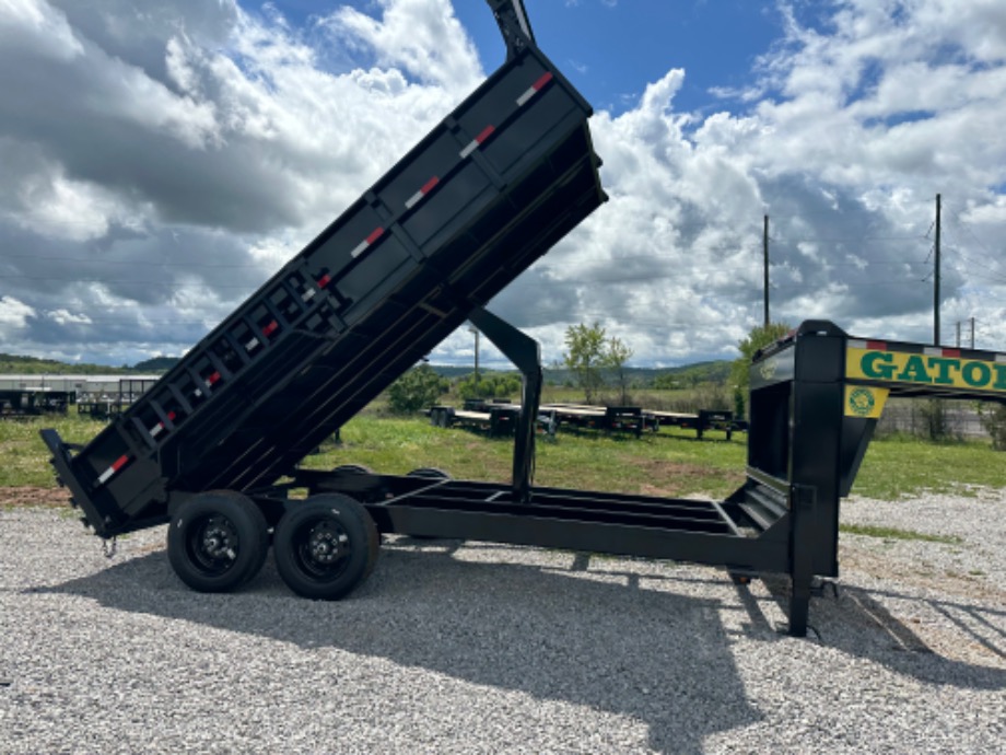 Dump trailer gooseneck  Gatormade Dump Trailers 