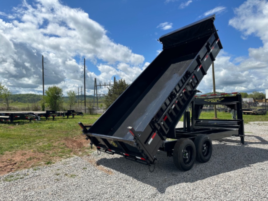 Dump trailer gooseneck  Gatormade Dump Trailers 