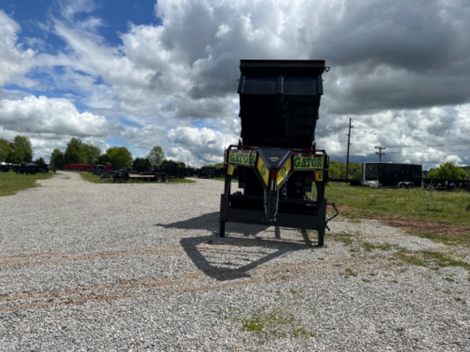 Dump trailer gooseneck  Gatormade Dump Trailers 