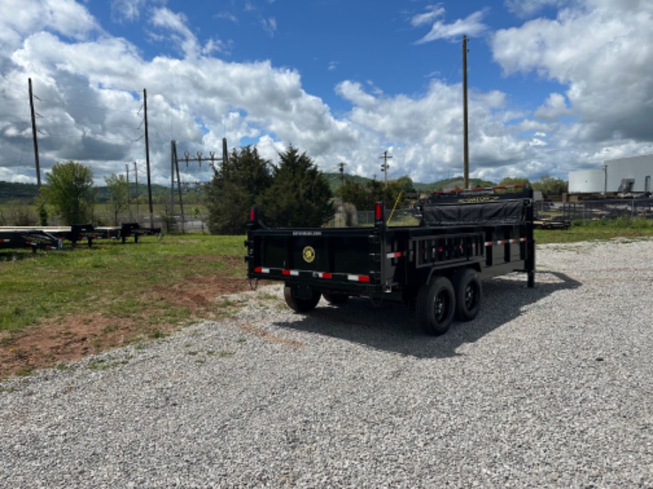 Dump trailer gooseneck  Gatormade Dump Trailers 