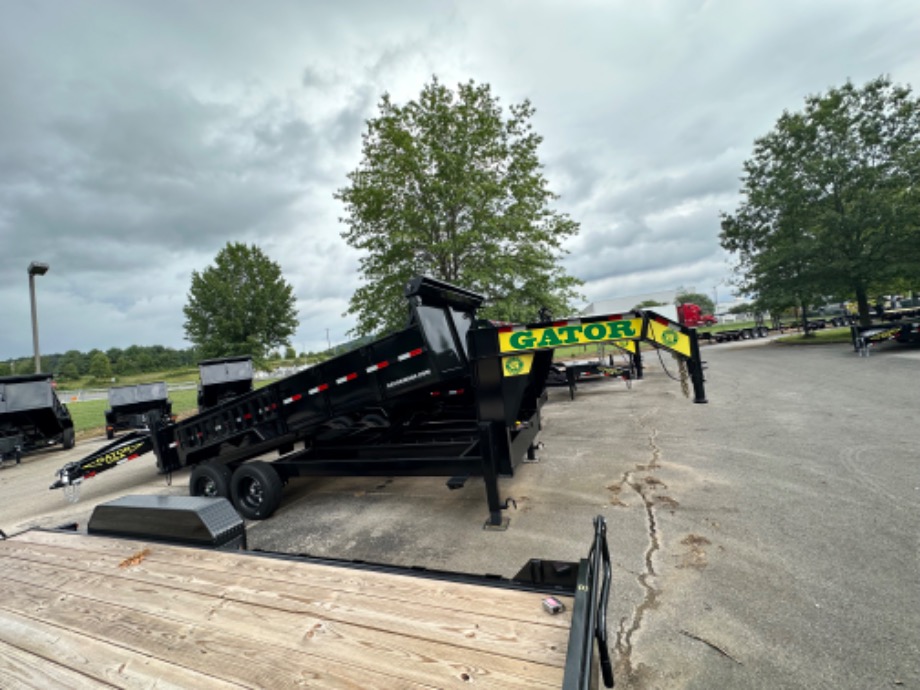 Gooseneck Dump Trailer For Sale Gatormade Dump Trailers 