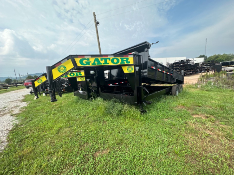 Gooseneck 14K Dump Trailer For Sale Gatormade Dump Trailers 