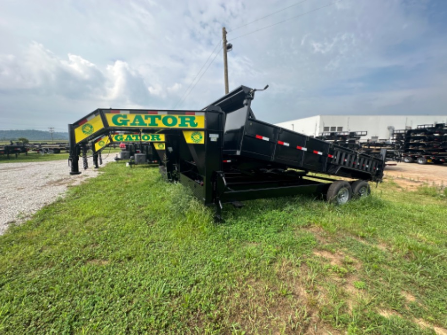 Gooseneck 14K Dump Trailer For Sale Gatormade Dump Trailers 