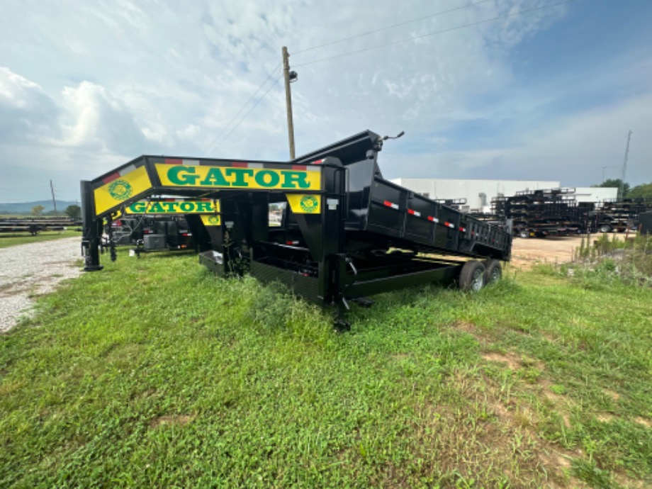 Gooseneck 14K Dump Trailer For Sale Gatormade Dump Trailers 