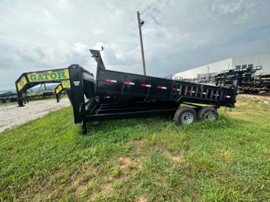 Gooseneck 14K Dump Trailer For Sale Gatormade Dump Trailers 