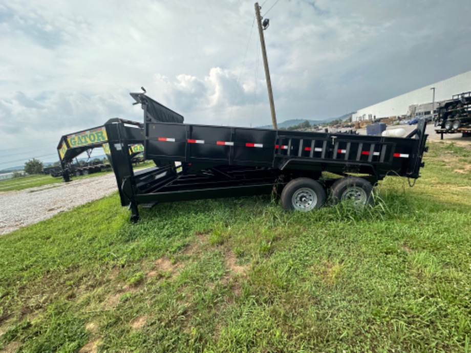 Gooseneck 14K Dump Trailer For Sale Gatormade Dump Trailers 