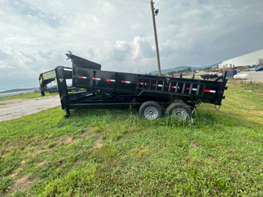 Gooseneck 14K Dump Trailer For Sale Gatormade Dump Trailers 