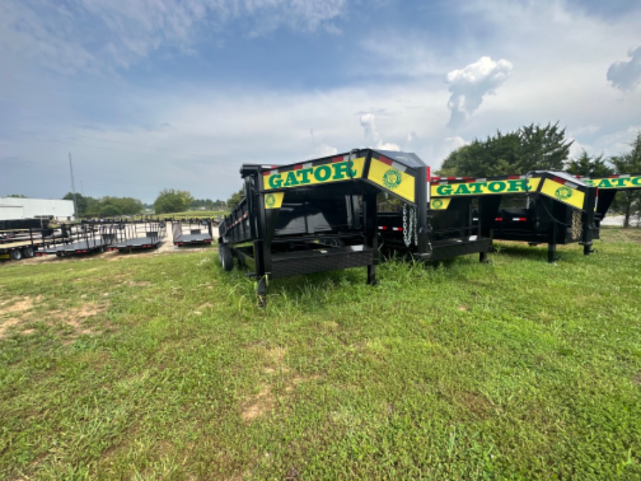 Gooseneck Dump Trailer For Sale  Gatormade Dump Trailers 