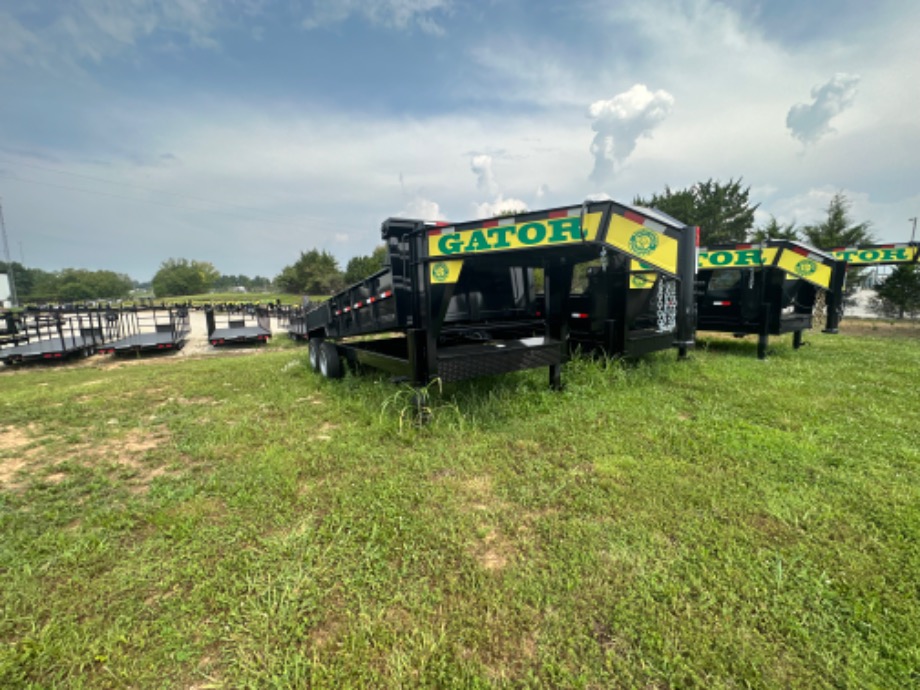 Gooseneck Dump Trailer For Sale  Gatormade Dump Trailers 