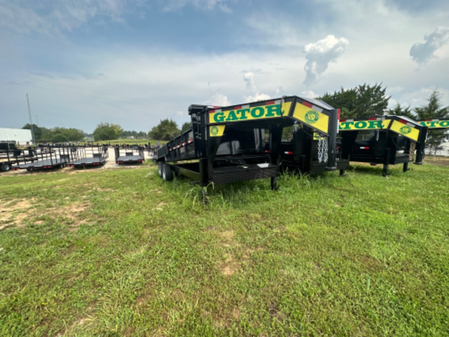 Gooseneck Dump Trailer For Sale  Gatormade Dump Trailers 