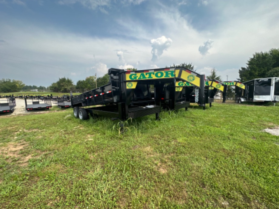 Gooseneck Dump Trailer For Sale  Gatormade Dump Trailers 