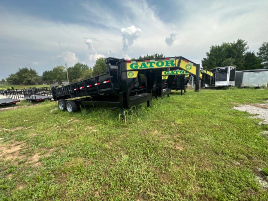 Gooseneck Dump Trailer For Sale  Gatormade Dump Trailers 