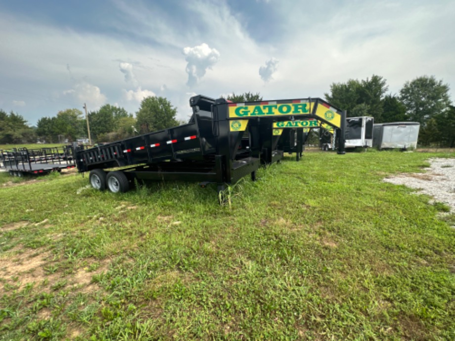 Gooseneck Dump Trailer For Sale  Gatormade Dump Trailers 