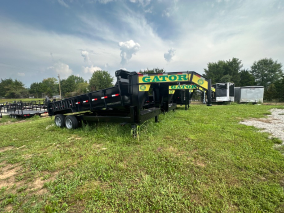 Gooseneck Dump Trailer For Sale  Gatormade Dump Trailers 