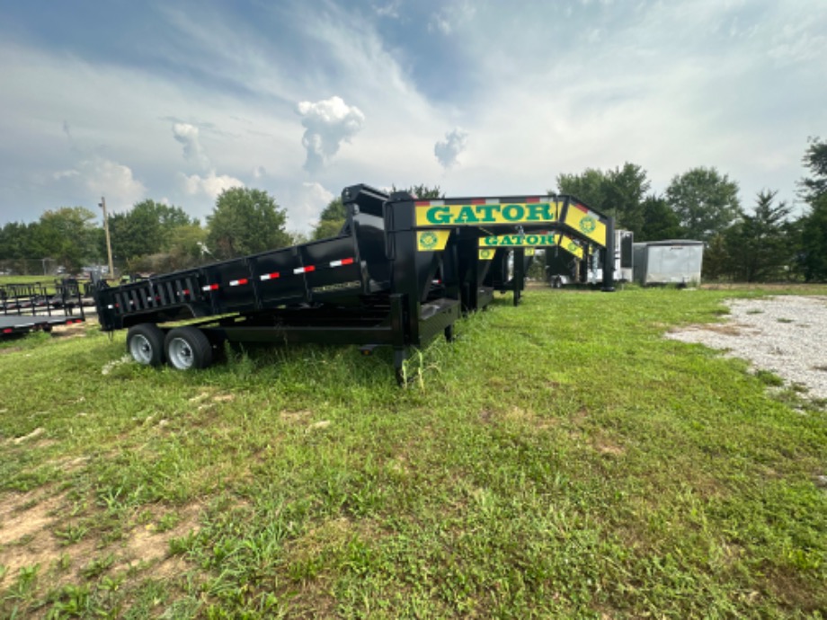 Gooseneck Dump Trailer For Sale  Gatormade Dump Trailers 